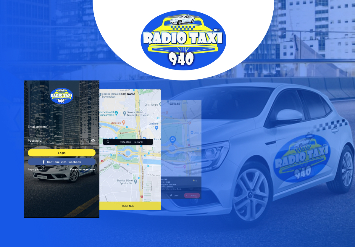 Radio Center - Taxi app for Android and iOS